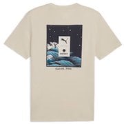 PUMA x SAYSKY 半袖 Tシャツ ユニセックス ランニングウェア シャツ Desert Dust(68) XLサイズ 527237