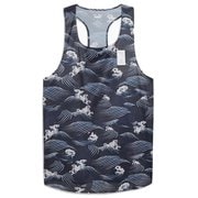 PUMA x SAYSKY シングレット AOP メンズ ランニングウェア シャツ New Navy(16) XLサイズ 527222