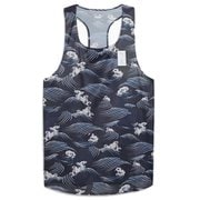 PUMA x SAYSKY シングレット AOP メンズ ランニングウェア シャツ New Navy(16) Mサイズ 527222