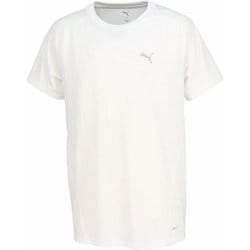 エヴォストライプ メンズ フィットネス 半袖シャツ PUMA White（02） Lサイズ 687588