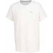 エヴォストライプ メンズ フィットネス 半袖シャツ PUMA White(02) Mサイズ 687588