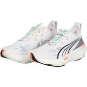 フォーエバーラン ニトロ 2 メンズ ランニングシューズ PUMA White-Glowing Red（07） 28.5cm 310109