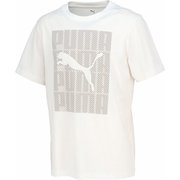 グラフィックス プーマ ウォーディング 半袖 Tシャツ メンズ フィットネス 半袖シャツ PUMA White(02) Lサイズ 687679