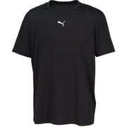TADエッセンシャルヘザーキャット メンズ フィットネス 半袖シャツ PUMA Black Heather（01） XLサイズ 527378