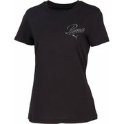 ESS スクリプト レディース フィットネス ヨガ シャツ PUMA Black(01) Sサイズ 687619