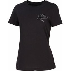 ESS スクリプト レディース フィットネス ヨガ シャツ PUMA Black（01） Lサイズ 687619