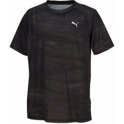 ランヴェロシティ AOP ランニングウェア シャツ PUMA Black（01） Lサイズ 527297