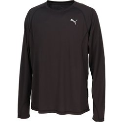 ランヴェロシティAOP メンズ ランニングウェア シャツ PUMA Black（01） Mサイズ 527242