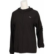 ランヴェロシティウーブンジャケット レディース ランニングウェア ブレーカー PUMA Black（01） Lサイズ 527265