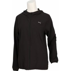 ランヴェロシティウーブンジャケット レディース ランニングウェア ブレーカー PUMA Black（01） Mサイズ 527265