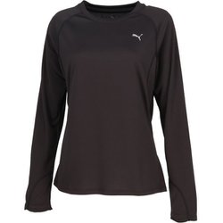 ランヴェロシティ長袖Tシャツ レディース ランニングウェア シャツ PUMA Black（01） Lサイズ 527276