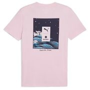PUMA x SAYSKY 半袖 Tシャツ ユニセックス ランニングウェア シャツ Rose Mauve(90) Mサイズ 527237