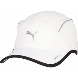 ランナーショートバイザー5パネルキャップ スポーツウェア キャップ PUMA White（02） 026167
