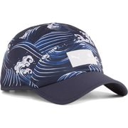 PUMA x SAYSKY ランニング 5 パネル キャップスポーツウェア キャップ NEW NAVY-FEATHER GRAY-AOP（02） 026196