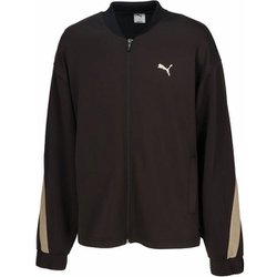 トレーニング トレイン エッジ ニット メンズ フィットネス ジャケット PUMA Black（01） XLサイズ 527035