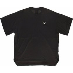 トレーニングトレインエッジ メンズ フィットネス 半袖シャツ PUMA Black（01） Lサイズ 527039