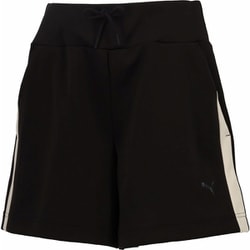 トレーニングトレインエッジニット レディース フィットネス ヨガ ショートパンツ PUMA Black（01） Lサイズ 527018