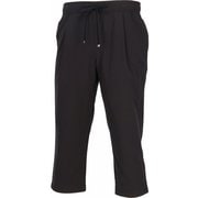 ESS ウーブン 3/4 パンツ レディース フィットネス ヨガ パンツ (01) Lサイズ 686941