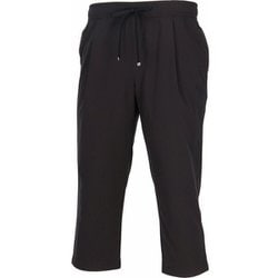 ESS ウーブン 3/4 パンツ レディース フィットネス ヨガ パンツ （01） Mサイズ 686941