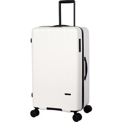 スーツケース MAXBOX 拡張タイプ 旅行日数目安：8～10泊 100L/拡張時114L 前輪ストッパー TSAロック搭載 MX-8011TL-28W マットバニラ