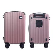 スーツケース SCANDINAVIAN FOREST 旅行日数目安:1泊~3泊 38L TSAロック搭載 機内持ち込み ドリンクホルダー キャスターロック付き 静音 軽量 sfrs-2401 S ベビーピンク