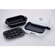 ソロホットプレート 深・浅型+たこ焼きプレート3点セット FLa33915