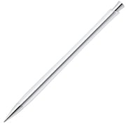 デスクペン flos（フロス）抗菌 油性ボールペン 黒インク 0.7mm 台座付 1本入グラスクリア P-BA117-GC