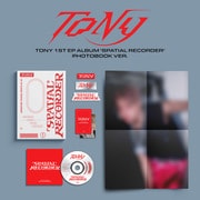 TONY / 1ST EP : SPATIAL RECORDER (PHOTOBOOK VER.) [K-POP 輸入盤CD]