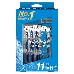 ジレット スキンテック 替刃11個付き マッハシンスキンテック10Bホルダー