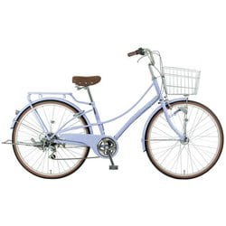 シティサイクル 街並 266-G ライトパープル MC-25-027