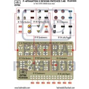 HADPE481009 1/48 F-4 ファントムII パイロットワッペン用 エッチングプレート（VF-74/84/96/111/VX-4） [プラモデル用パーツ]
