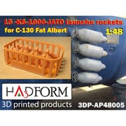 HAD3DP-AP48005 1/48 C-130 “ファットアルバート”用 JATO（ロケット補助離陸装置） 8個入 [プラモデル用パーツ]