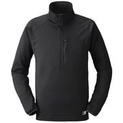 ファスト ドライ L/S ハーフジップ メンズ カットソー Black(9000) Mサイズ 101569