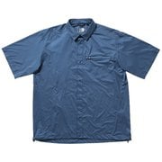 ブリーザブル S/S シャツ メンズ ウインドブレーカー Steel Blue(4360) Lサイズ 101580