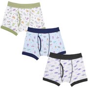 4820080 3Pボクサーマルチカラーソウガラ 100cm [【男の子】キッズジュニア ボクサーパンツ 3枚組/前開き 【本体：綿100％】]
