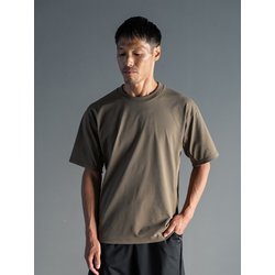 ショーンS/S Tシャツ ユニセックス フィットネス ヨガ 半袖シャツ カーキ（G23） Mサイズ SU-T768