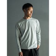 ロジャーL/S Tシャツ メンズ フィットネス 長袖シャツ ライトグレー(K09) Mサイズ SU-T769