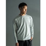ロジャーL/S Tシャツ メンズ フィットネス 長袖シャツ ライトグレー(K09) Lサイズ SU-T769