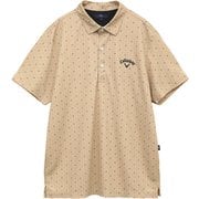 CWA25M C25134110 1040 [ゴルフウェアメンズ 半袖ポロ BE Mサイズ]