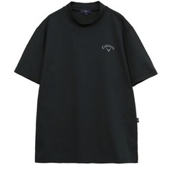 CWA25M C25134122 1010 [ゴルフウェアメンズ 半袖モック BK Mサイズ]