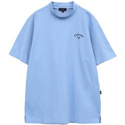 CWA25M C25134122 1111 [ゴルフウェアメンズ 半袖モック BL Mサイズ]