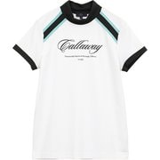 CWA25L C25134203 1030 [ゴルフウェアレディース 半袖モック WH Mサイズ]