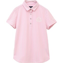 CWA25L C25134205 1090 [ゴルフウェアレディース 半袖ポロ PK Lサイズ]