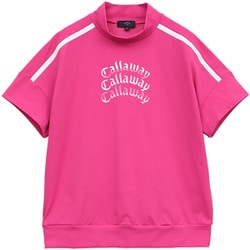 CWA25L C25134213 1092 [ゴルフウェアレディース 半袖モック PK Lサイズ]
