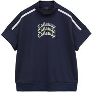 CWA25L C25134213 1120 [ゴルフウェアレディース 半袖モック NV Mサイズ]