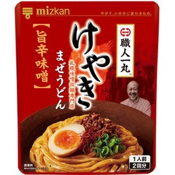 職人一丸 札幌味噌拉麺専門店けやき まぜうどん 旨辛味噌 56g（28g×2袋）