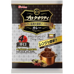プロクオリティ カレー 辛口 4袋入 [レトルトカレー]