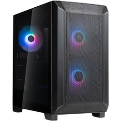 FARA 312X Micro-ATX ゲーミング ミニタワー PCケース SST-FA312X-BG