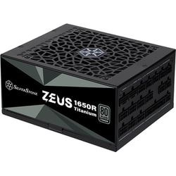 ZEUS 1650R 80PLUS Titanium 1650W ATX3.1＆PCIe 5 フルモジュラー ATX（PS2）電源 SST-ZU1650R-TM