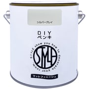 4976124887376 [ニッぺ DIYペンキ マットフィニッシュ シルバーグレイ 1kg]